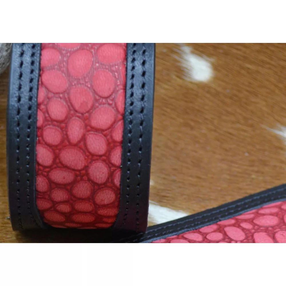 Bracelet cuir avec décoration façon serpent Modèle MARCO POLO  🇫🇷 – Image 4