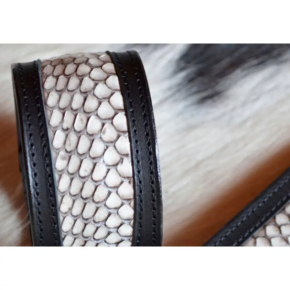 Bracelet cuir et peau de Cobra Véritable 🇫🇷 – Image 4