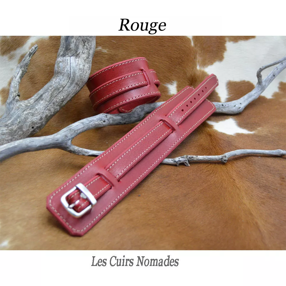 Bracelet de Force cuir LE FORGERON 1 bride  🇫🇷 – Image 12