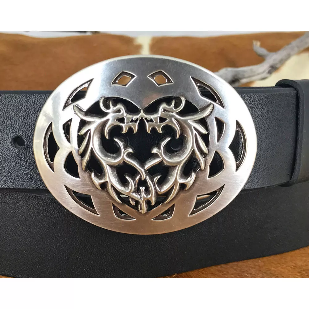 Ceinturon avec Boucle de style tribal Plaquée Argent 🇫🇷 – Image 2