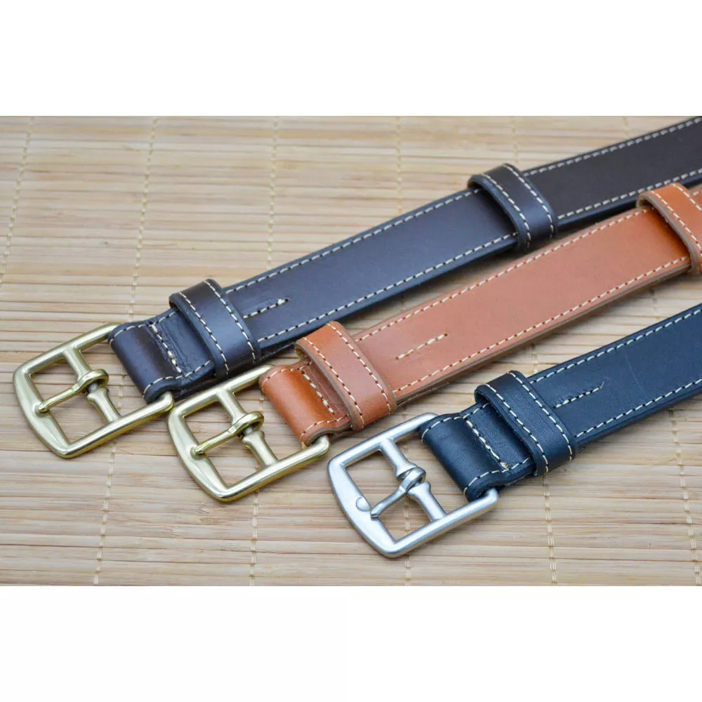 Ceinture cuir largeur 3,5cm Boucle ETRIVIERE 🇫🇷 – Image 4