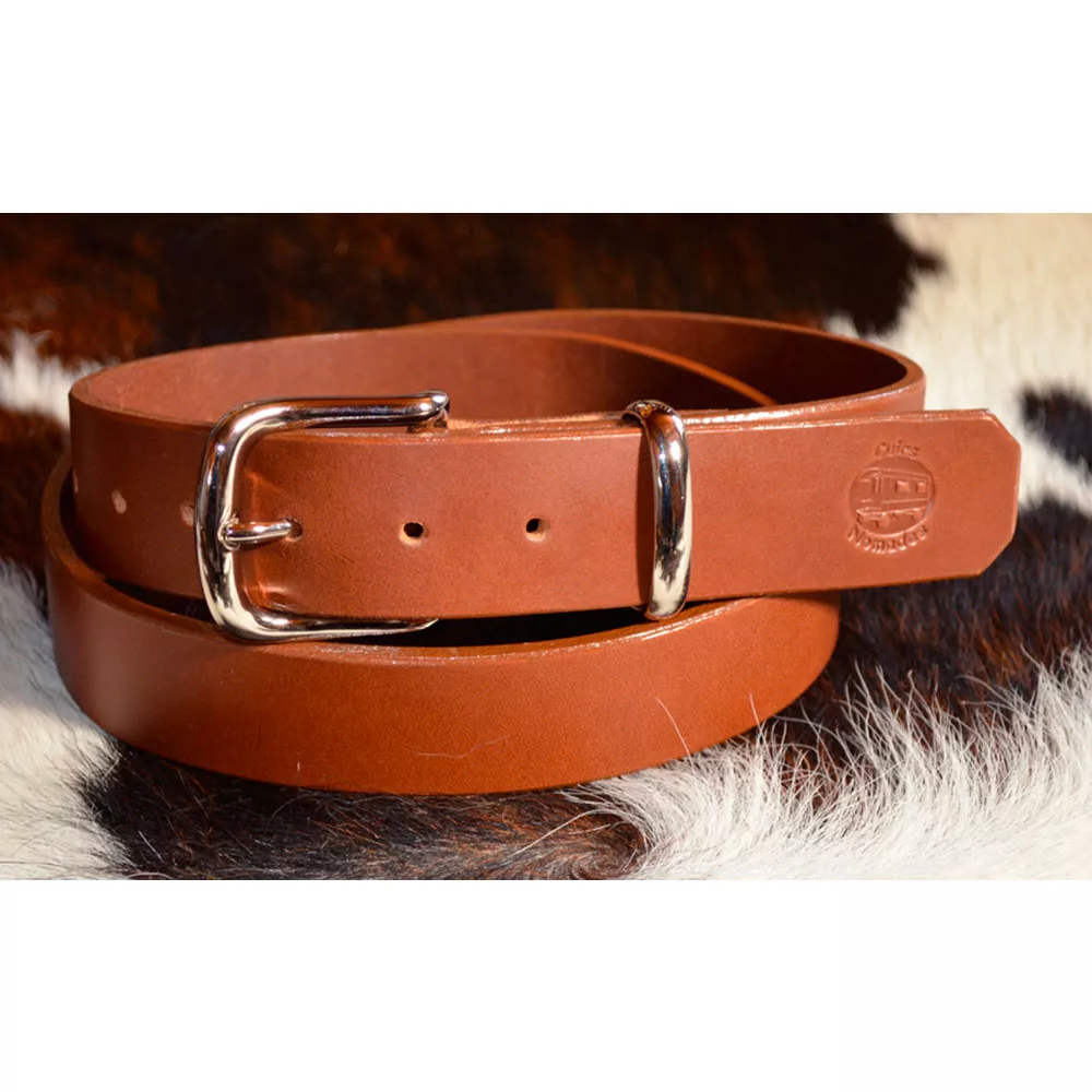 Ceinture cuir largeur 3,5cm Boucle MENTON 🇫🇷