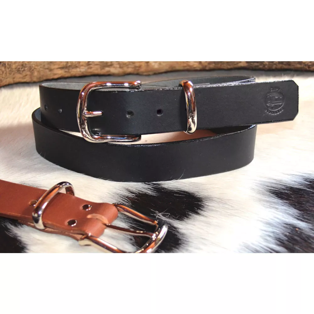 Ceinture cuir largeur 3,5cm Boucle MENTON 🇫🇷 – Image 2