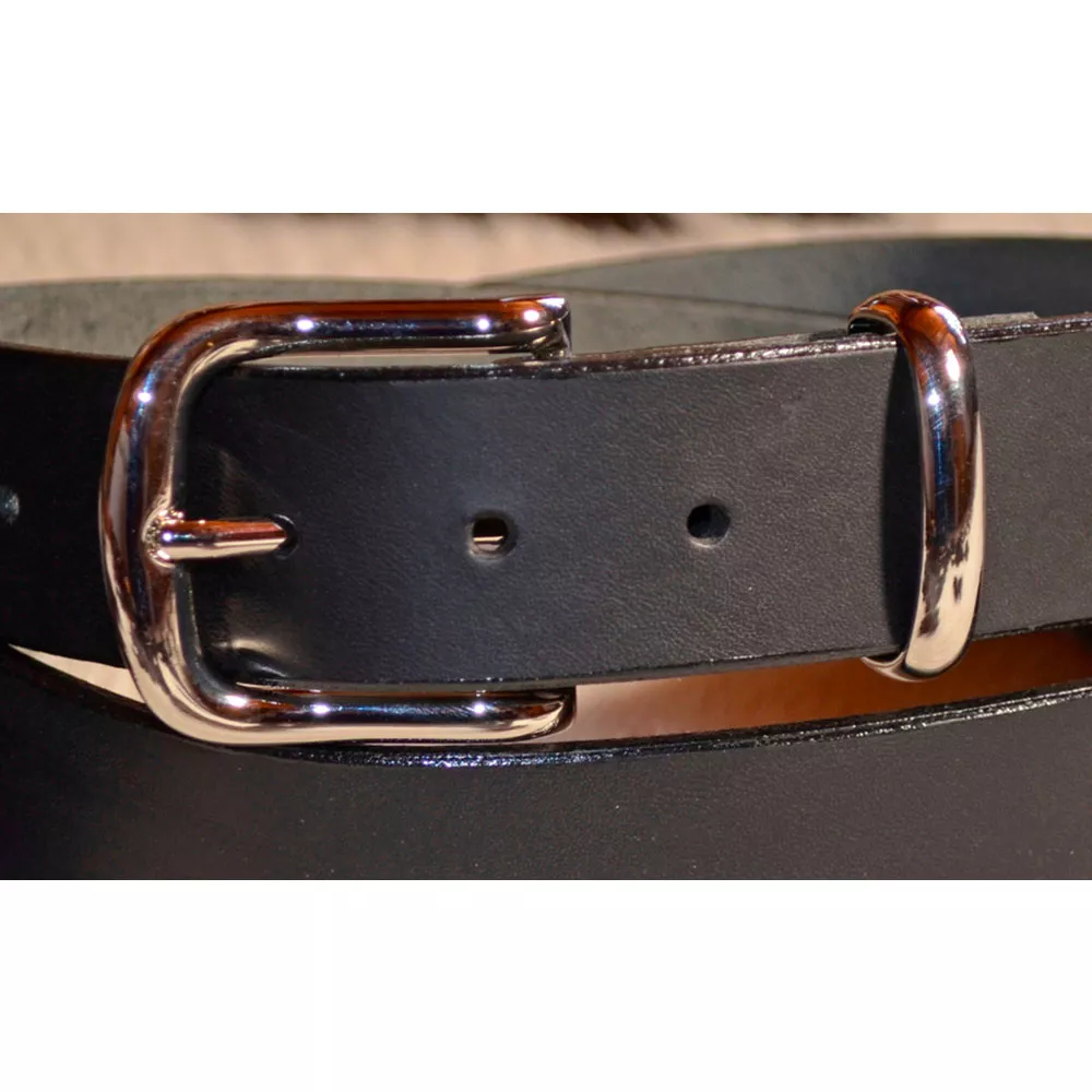 Ceinture cuir largeur 3,5cm Boucle MENTON 🇫🇷 – Image 3