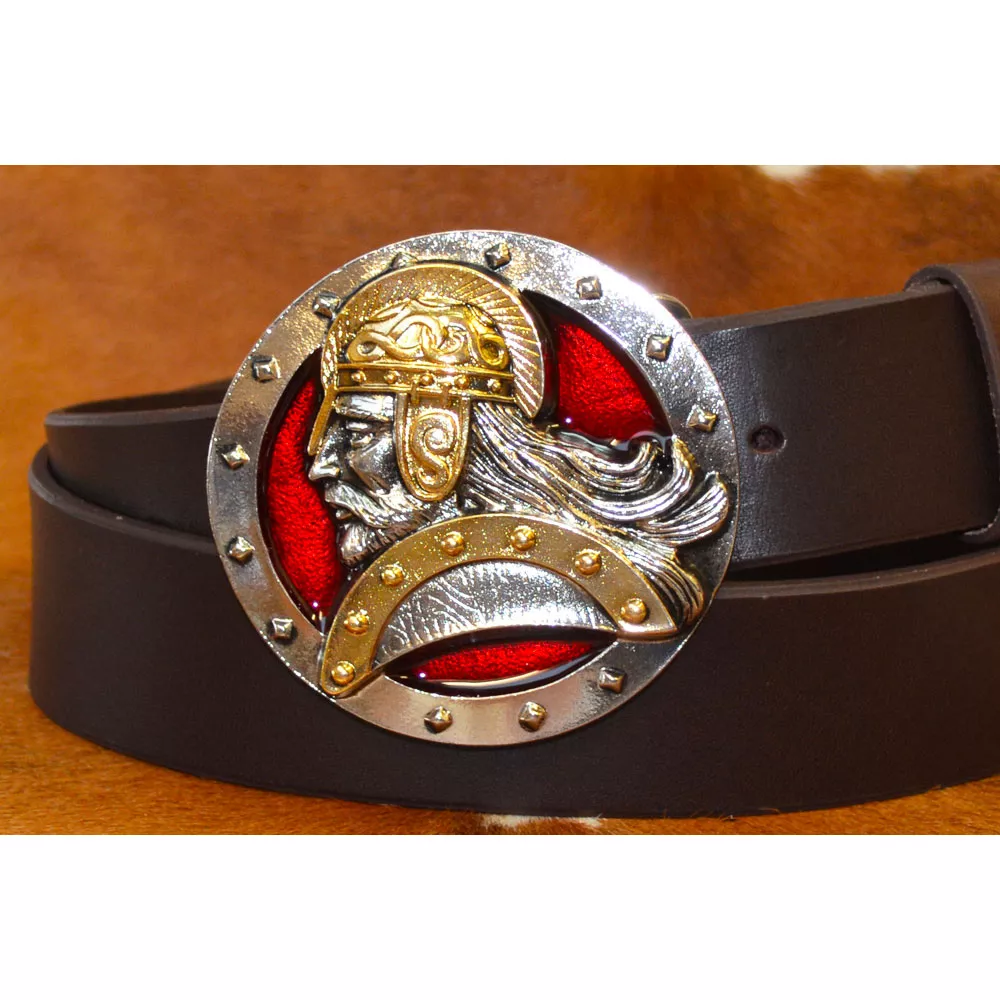 Ceinturon cuir avec Boucle Celtique N°23 🇫🇷 – Image 2