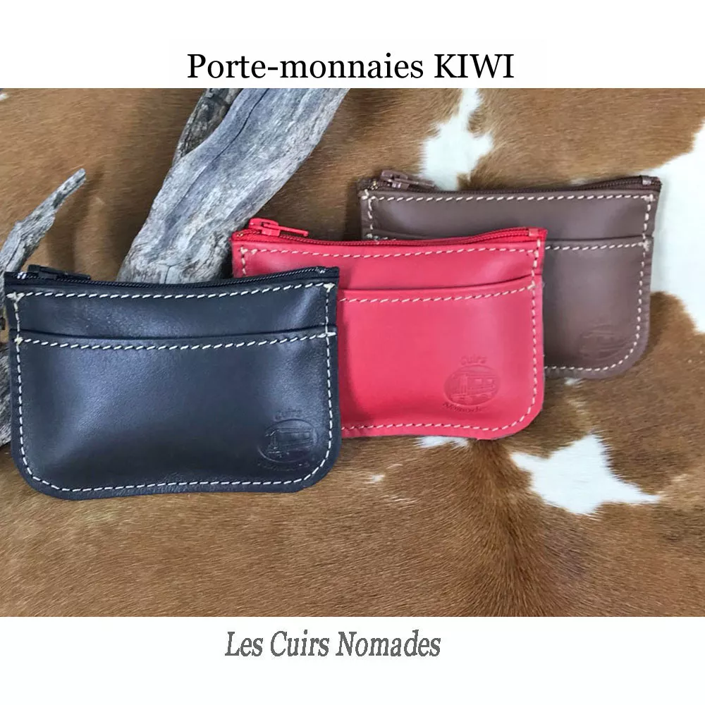 Porte-Monnaies CUIR Modèle KIWI 🇫🇷 – Image 2