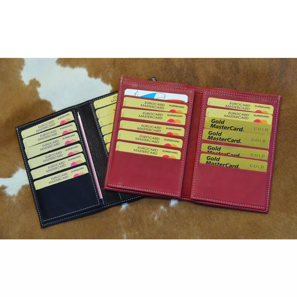 Portefeuille 12 CB en cuir de Vachette – Image 5