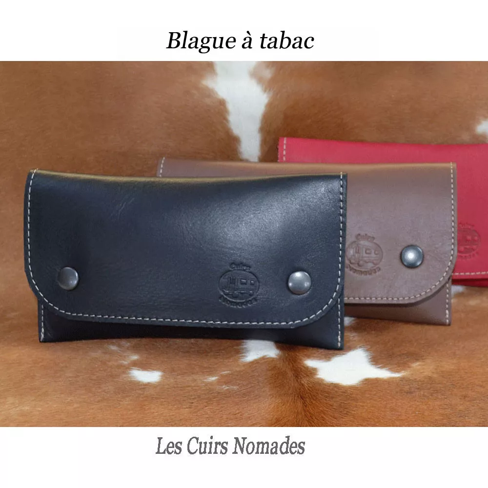 Blagues à tabac en cuir 🇫🇷