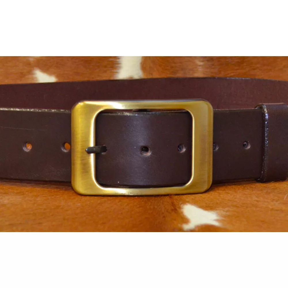 Ceinture cuir largeur 4cm Boucle MALLORCA 🇫🇷 – Image 4