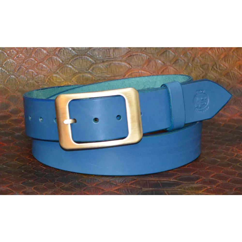 Ceinture cuir largeur 4cm Boucle MALLORCA 🇫🇷 – Image 5