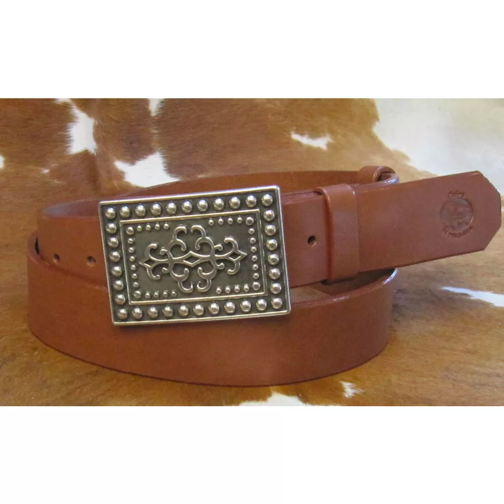 Ceinture cuir largeur 4cm Boucle La Singulière 🇫🇷 – Image 2