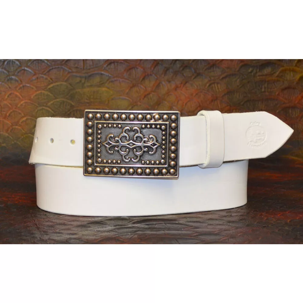 Ceinture cuir largeur 4cm Boucle La Singulière 🇫🇷 – Image 3