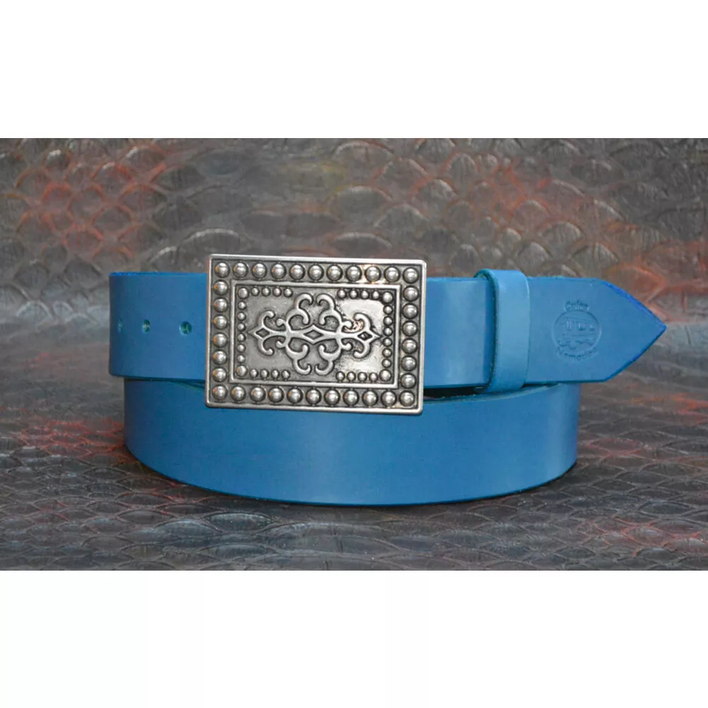 Ceinture cuir largeur 4cm Boucle La Singulière 🇫🇷 – Image 4