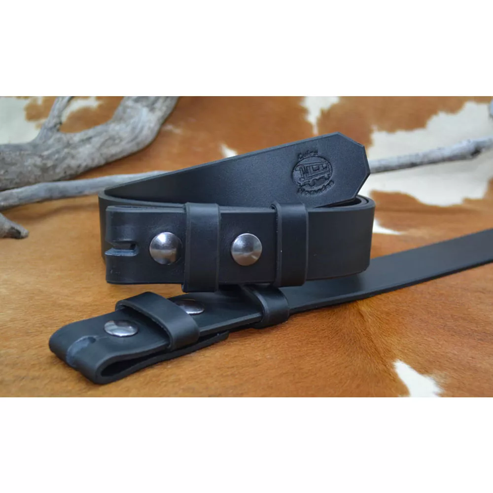 Ceinture cuir largeur 3,5cm SANS BOUCLE 🇫🇷