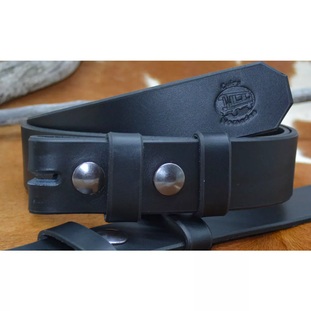 Ceinture cuir largeur 3,5cm SANS BOUCLE 🇫🇷 – Image 3
