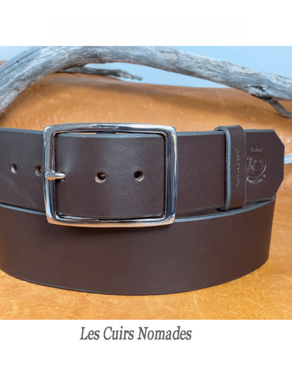 Ceinture cuir largeur 4,5 cm Boucle ODIN (Ancienne Boucle)